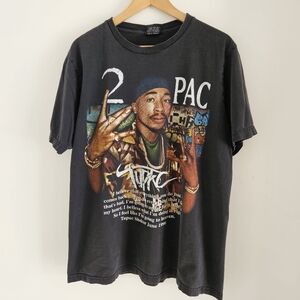 Vintage Tupac Shirt Mens Large Rap Hip Hop 2pac Y2K